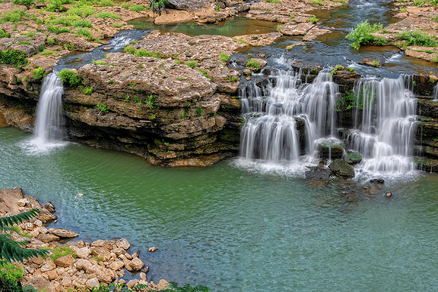 Great Falls In Rock Island State Park by Jim Vallee Great Falls In Rock Island State Park by Jim Vallee