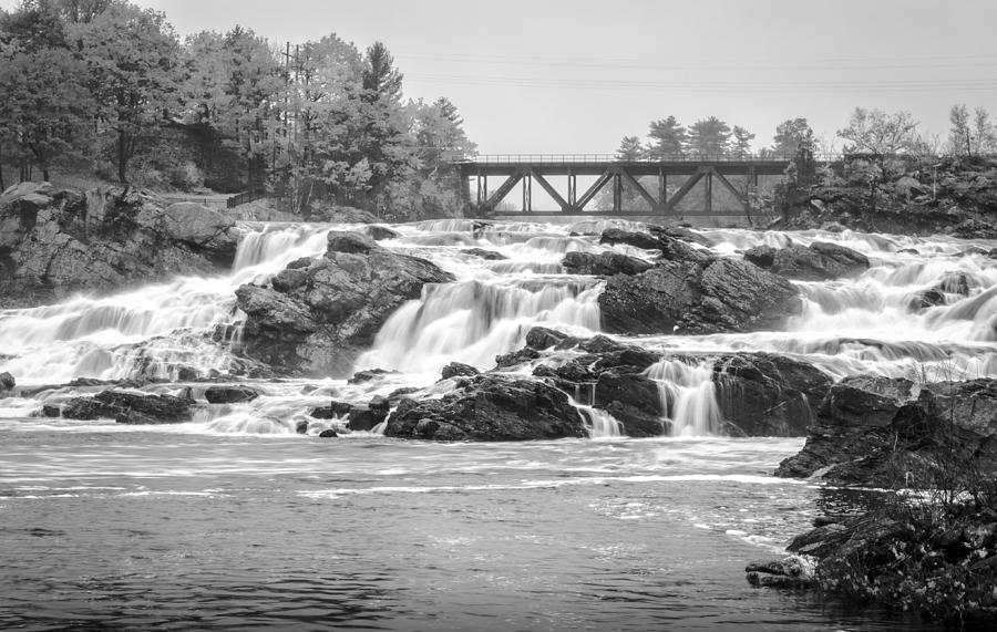 Great Falls, Lewiston - Auburn, Maine Photograph by Richard Plourde ...