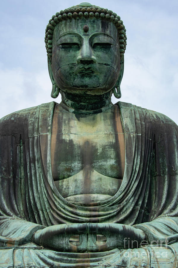 Great Kamakura Meditating Buddha Photograph by Bob Phillips - Fine Art ...
