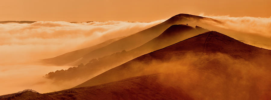 Great Misty Ridge, Peak District Photograph by John Finney Photography