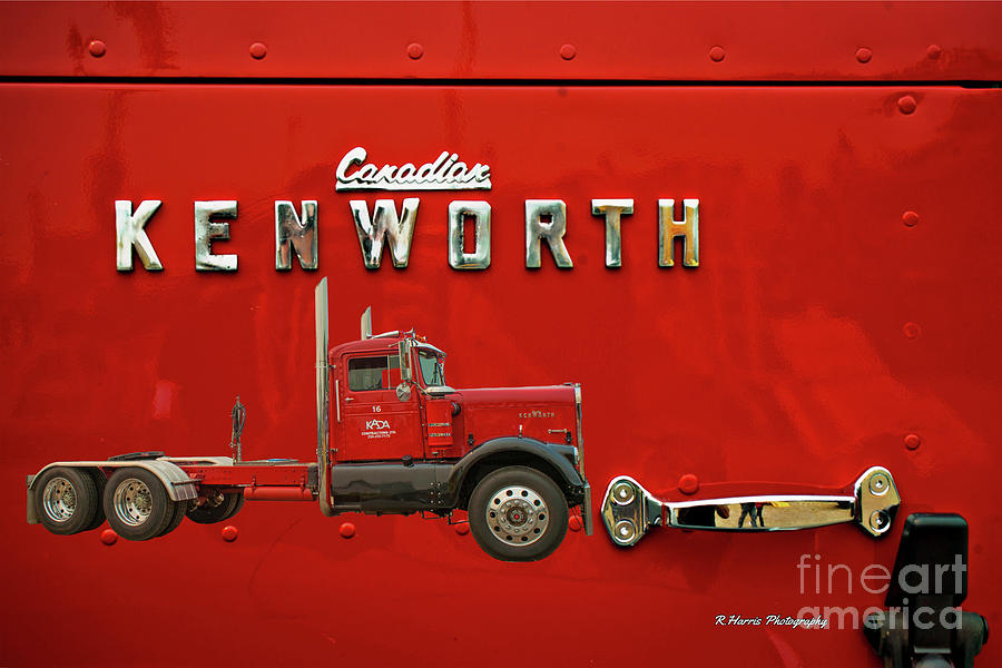 Great Old Time Kenworth Abstract Photograph by Randy Harris