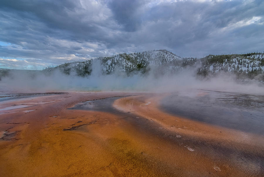 Great Prismatic Spring No. 2 Photograph by Matthew Irvin - Pixels