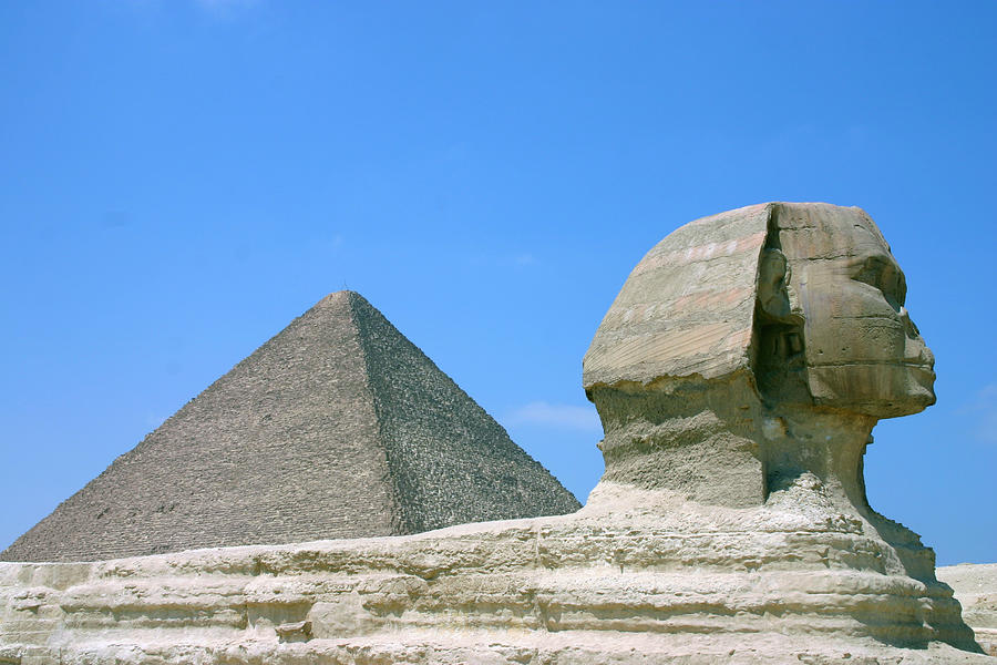 Great Pyramid & Sphinx Of Giza Photograph by Trekholidays