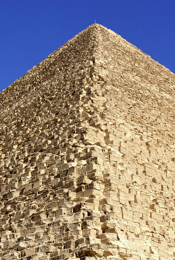 Great Pyramid Of Cheops - Giza, Egypt Photograph by Hisham Ibrahim Great Pyramid Of Cheops - Giza, Egypt Photograph by Hisham Ibrahim