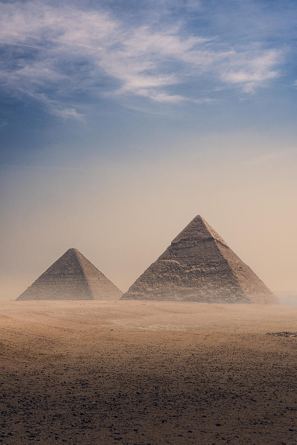 Great Pyramids Of Giza, Cairo, Egypt Photograph by Jorge Grande Sanz