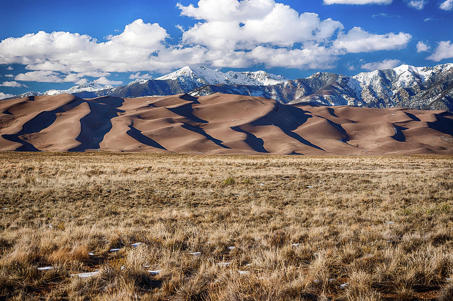 Great Sand Dunes Photograph by Eric Glaser