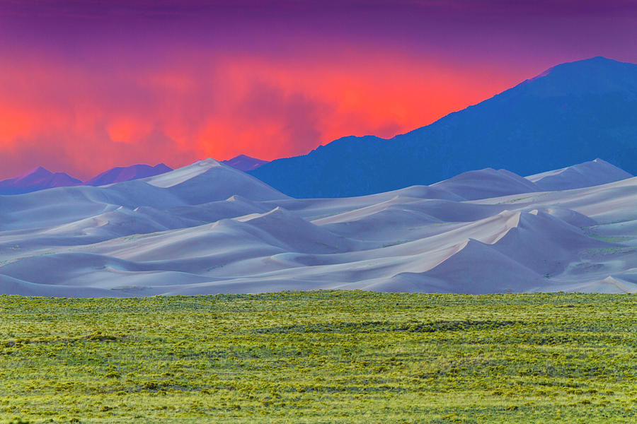 Great Sand Dunes National Park & Photograph by David H. Carriere Great Sand Dunes National Park & Photograph by David H. Carriere