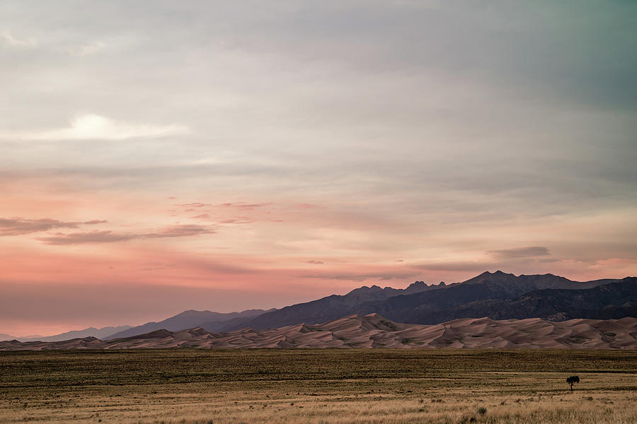 Great Sand dunes NP sunset Photograph by Mati Krimerman