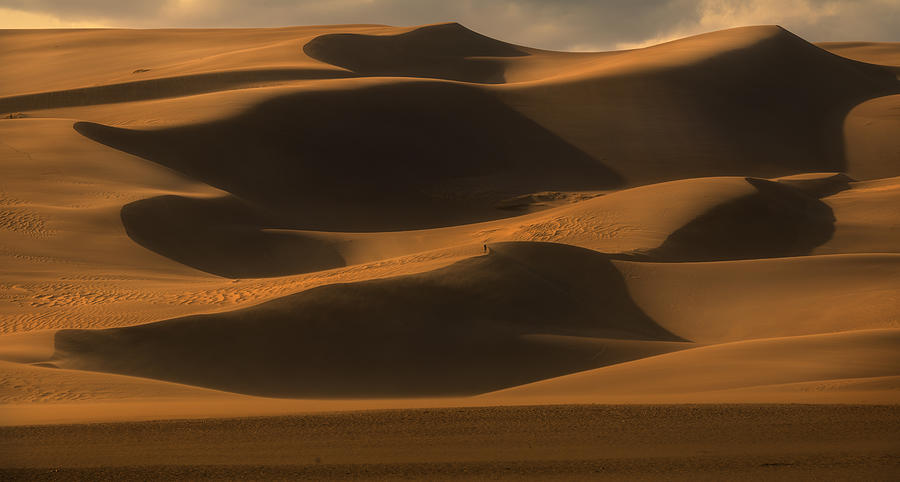 Landscape Photograph - Great Sand Dunes by Rong Wei