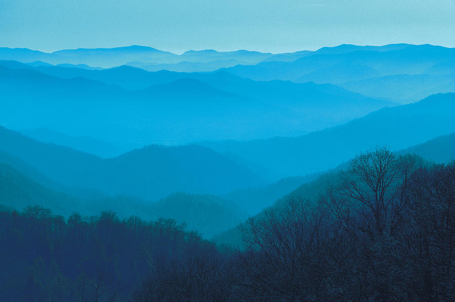 Great Smoky Mountains In North Carolina Photograph by Comstock