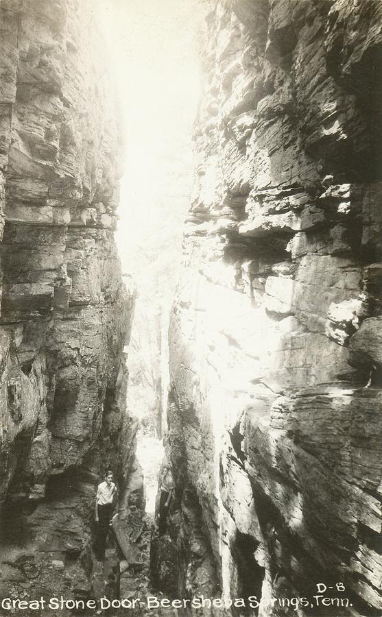 Great Stone Door Rock Formation Beersheba Springs Grundy County Tn
