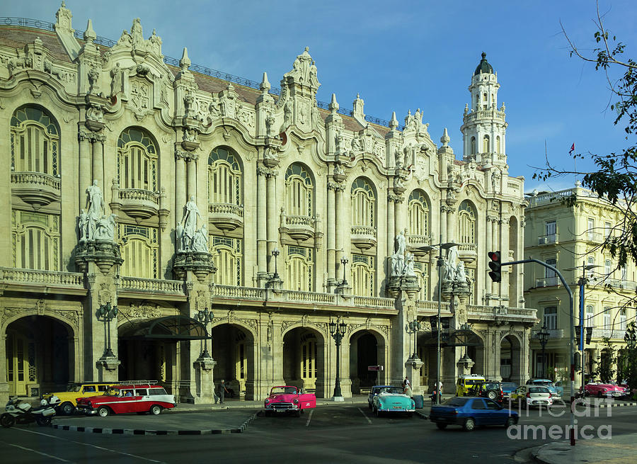 Great Theatre In Havana Photograph