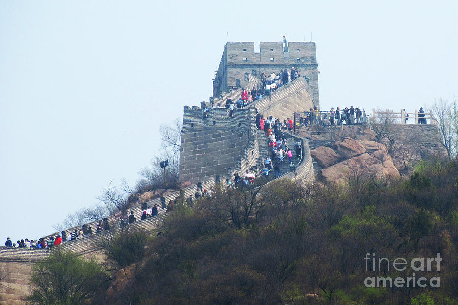 Great Wall 1 Photograph By Randall Weidner - Fine Art America