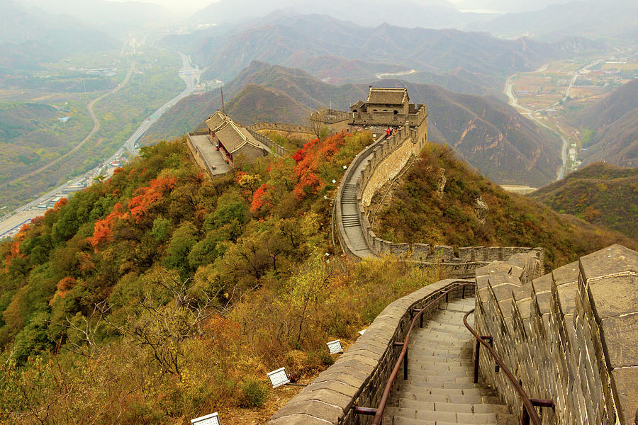 Great Wall of China Photograph by Aashish Vaidya