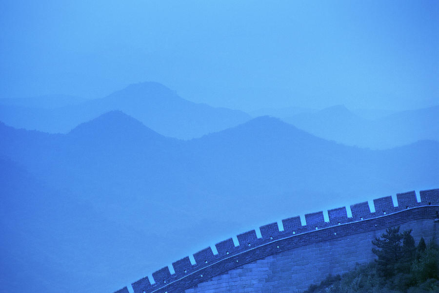 Great Wall Of China Photograph by Dale Wilson