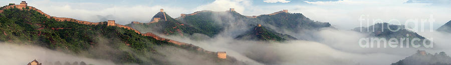 Great Wall Of Jinshanling Photograph by Sdlgzps