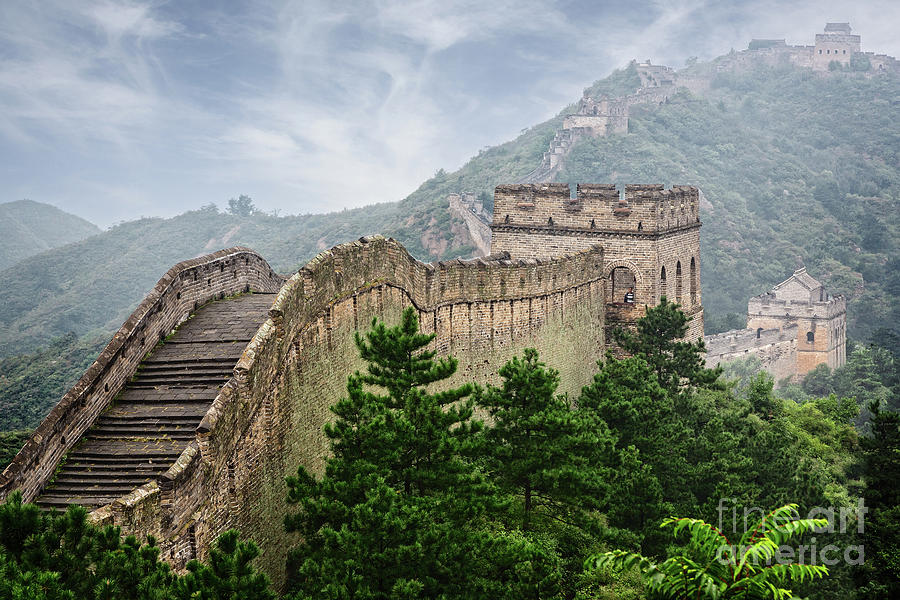 Great Wall Photograph by Steve Peterson Photography