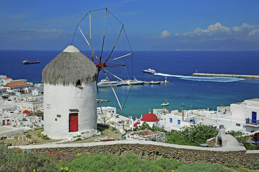 Greece, Cyclades Islands, Mykonos Photograph by Hiroshi Higuchi