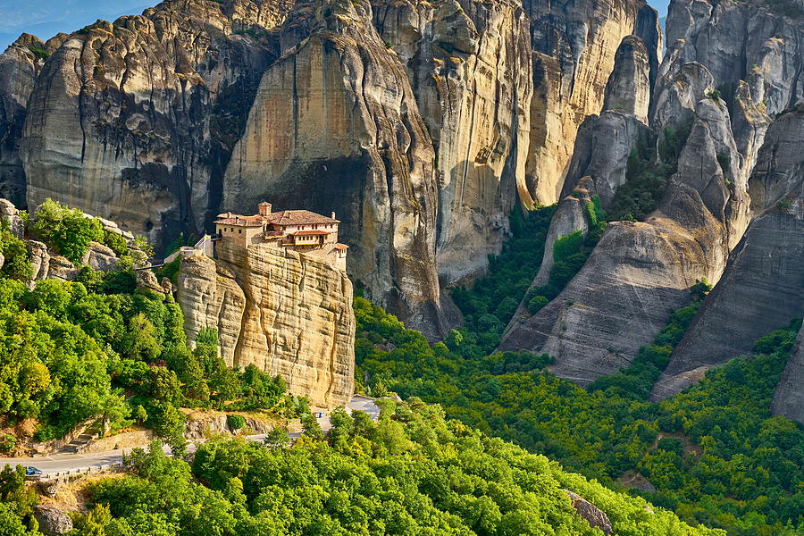 Nature Photograph - Greece - Monastery, Meteora by Jan Wlodarczyk