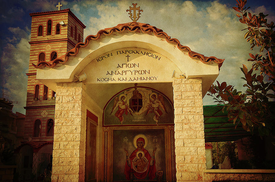 Greek Church Photograph by Milena Ilieva