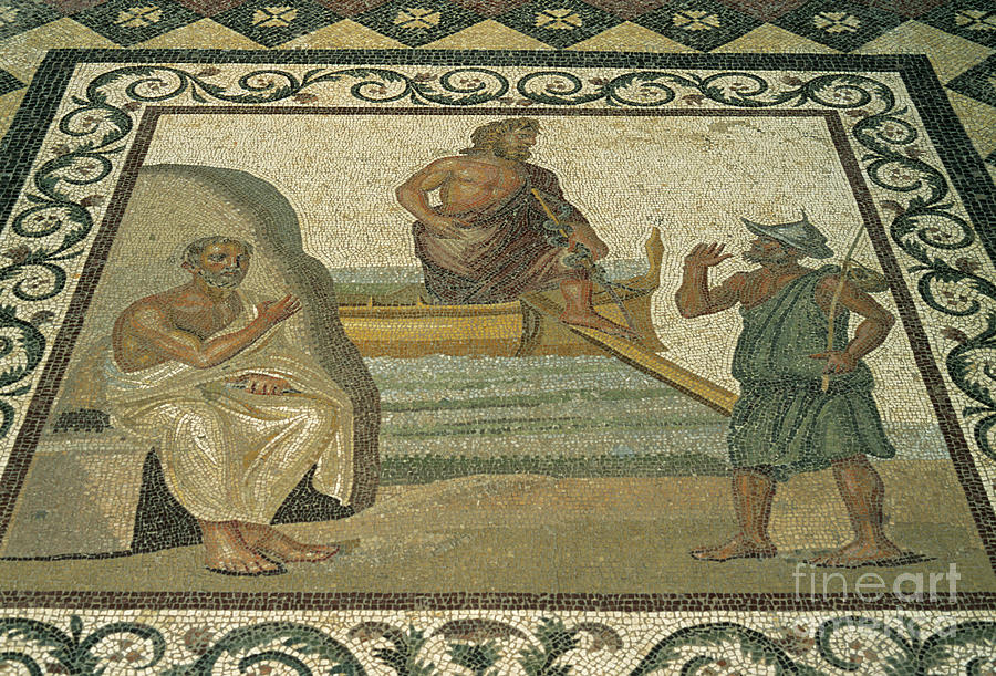 Greek Mosaic Photograph by Cordelia Molloy/science Photo Library