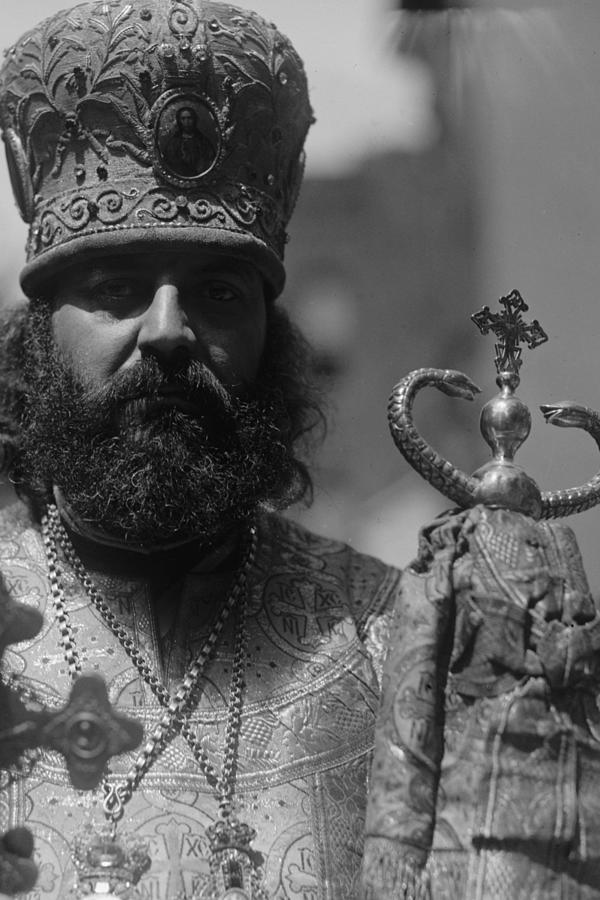 Greek Orthodox Church Bishop Painting by 