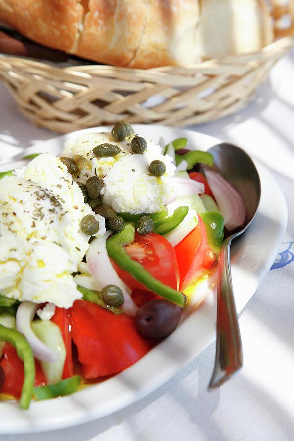 Greek Salad Photograph by Asset