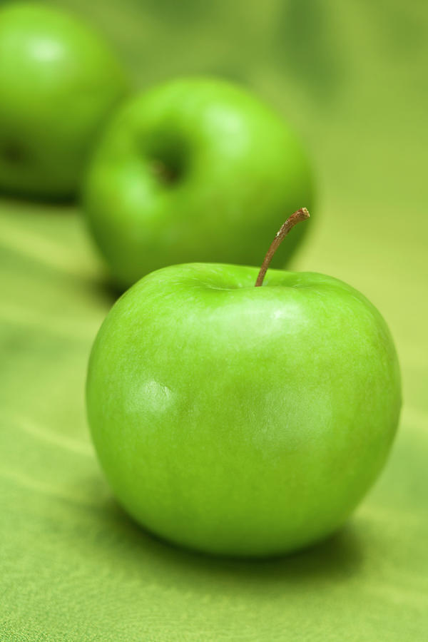 Green Apple Photograph by Comstock Images
