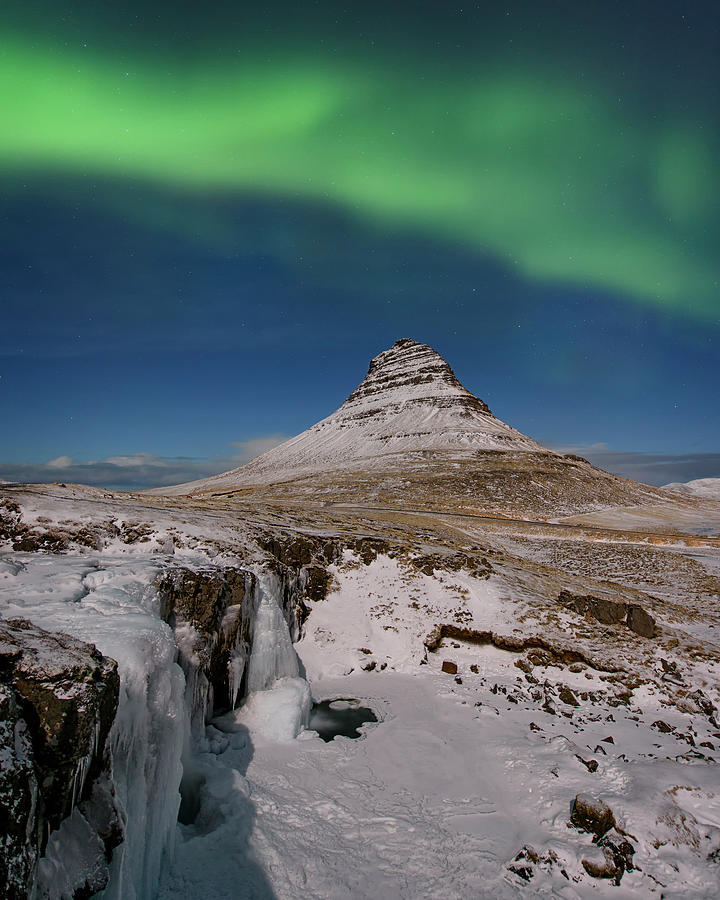 Mountain Photograph - Green Bandana by Michael Blanchette Photography