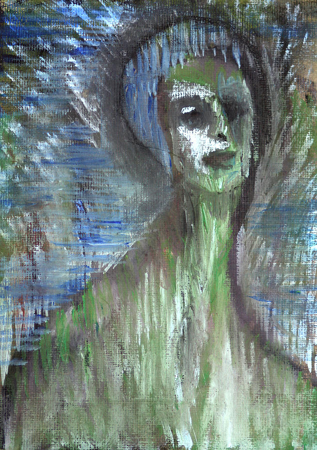 Green Bather Painting by Edgeworth Johnstone