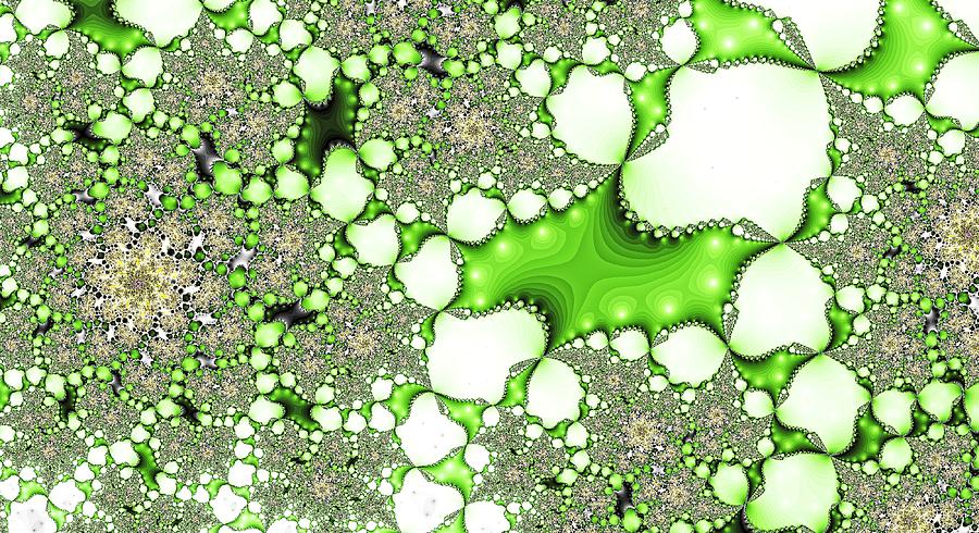 Green Crawler Lake Digital Art by Don Northup