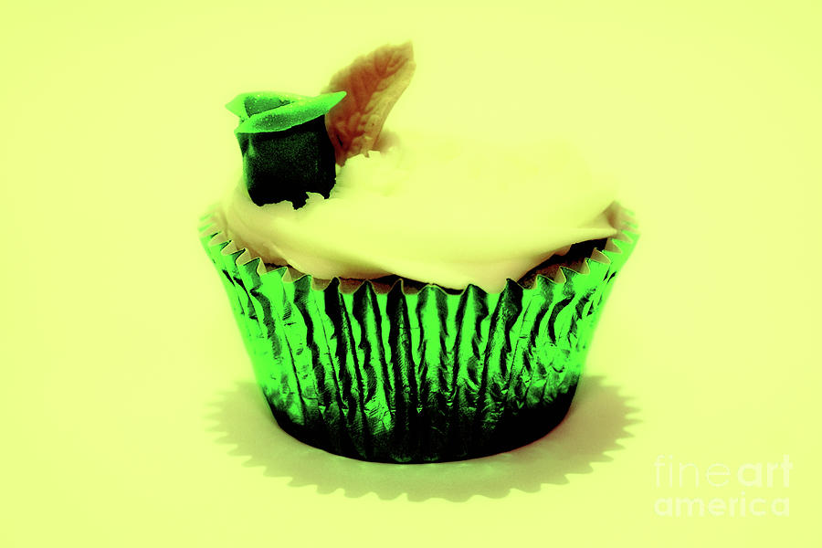 Green Cupcake by Toula Mavridou-Messer Green Cupcake by Toula Mavridou-Messer