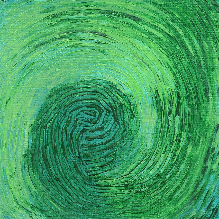 Green Earth II Painting by Charles Mcmullen