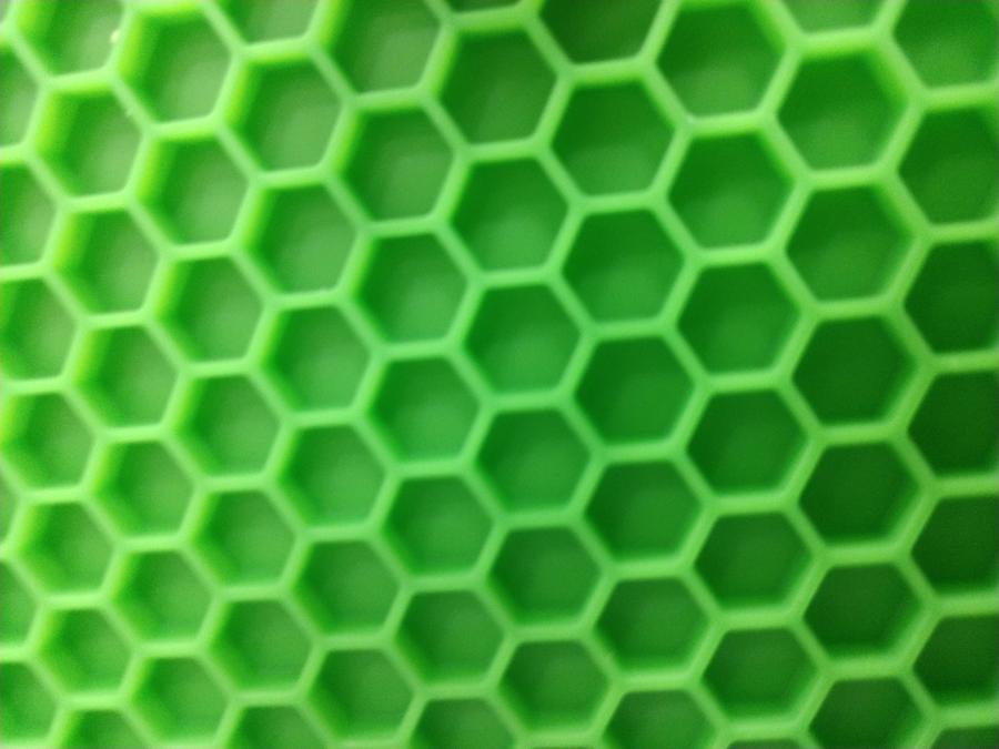 Green, Honey, Comb Digital Art by Scott S Baker