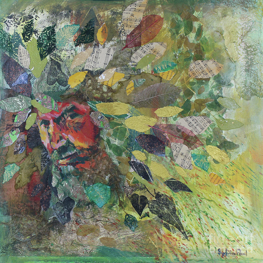 Green Man Painting by Sylvia Paul - Fine Art America