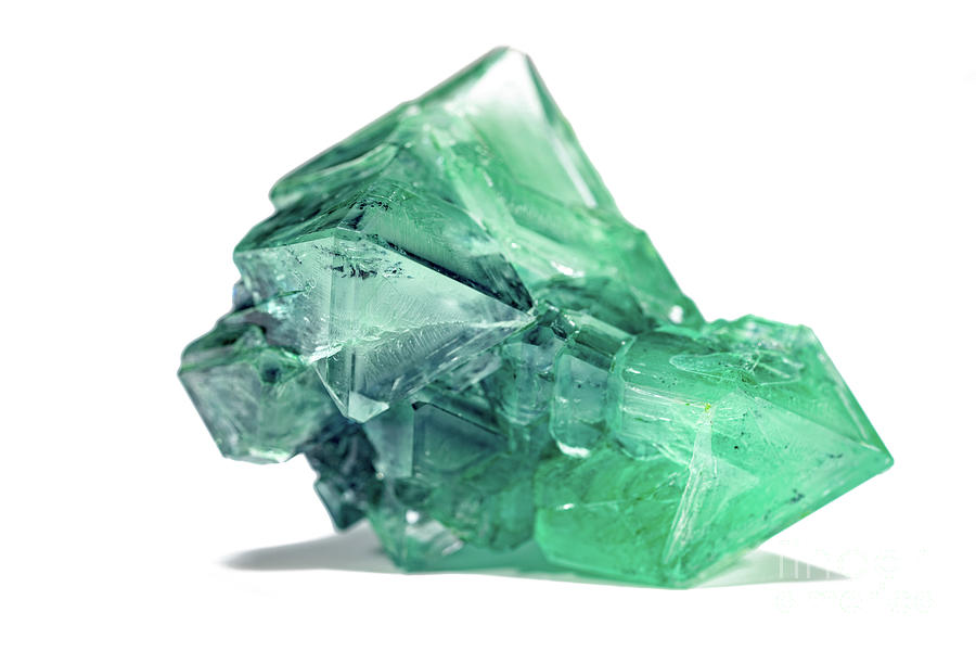 Green Mineral Photograph by Wladimir Bulgar/science Photo Library