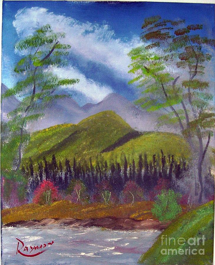 Green Mountain - 008 Painting by Raymond G Deegan