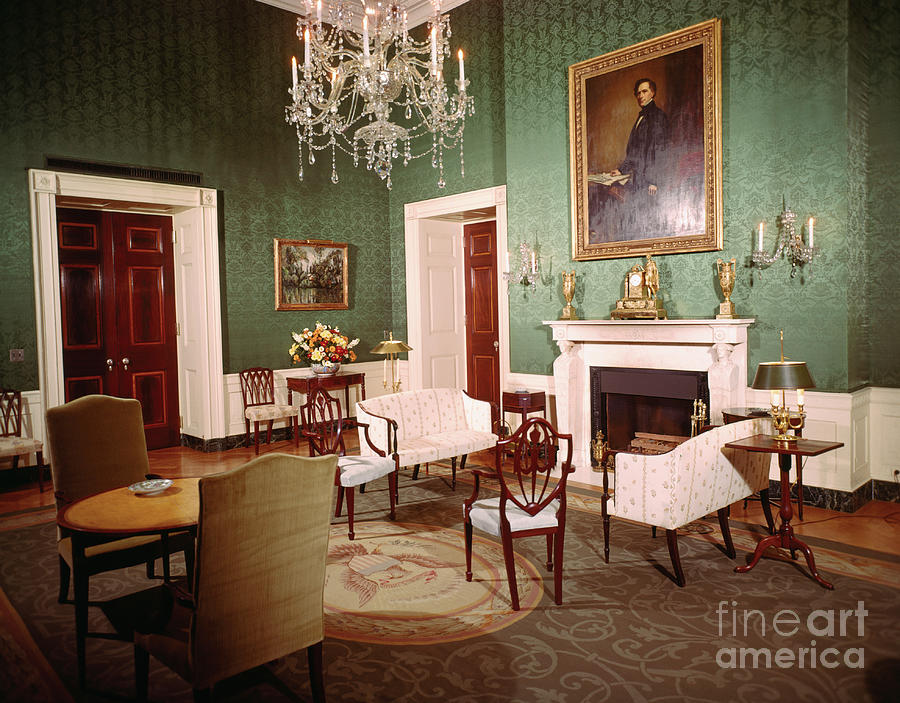 Green Room In The White House Photograph by Bettmann