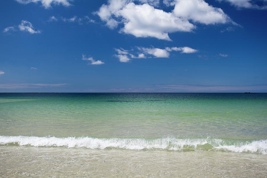 Green Waters Against Blue Sky Photograph by © Santiago Urquijo Green Waters Against Blue Sky Photograph by © Santiago Urquijo