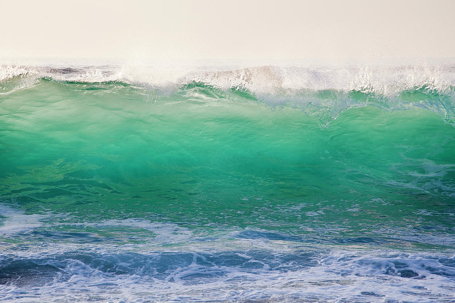 Green Wave Photograph by © Santiago Urquijo