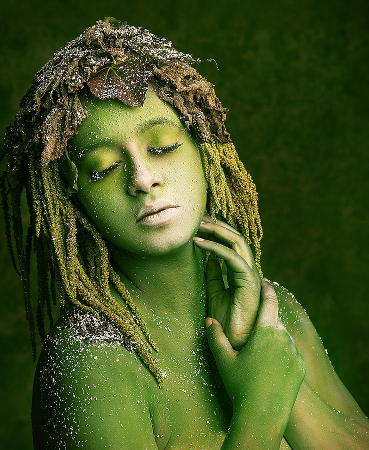 Green Witch Photograph by Debarghya Mukherjee | Fine Art America