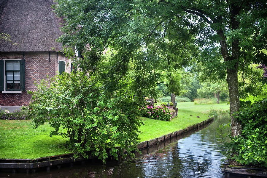 Greenery of Giethoorn. The Netherlands 1 Photograph by Jenny Rainbow