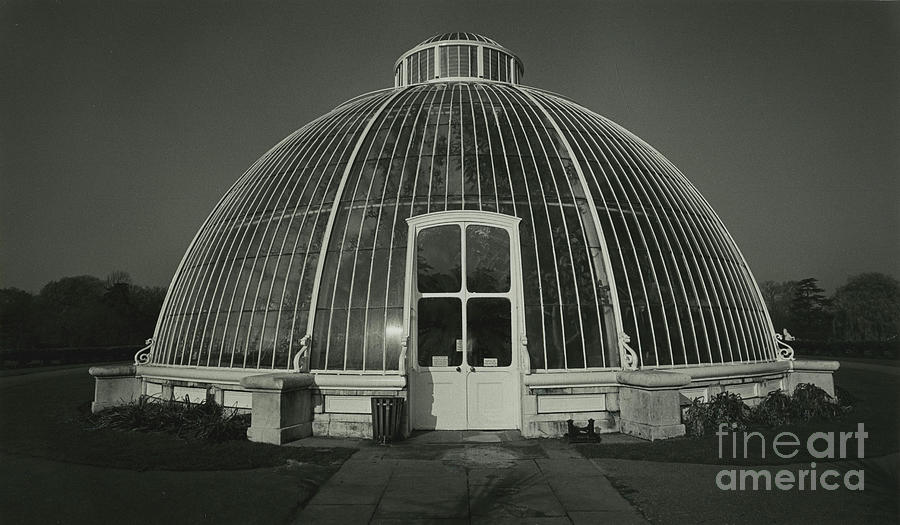 Black And White Photograph - Greenhouse In Kew Gardens 1960s by English School