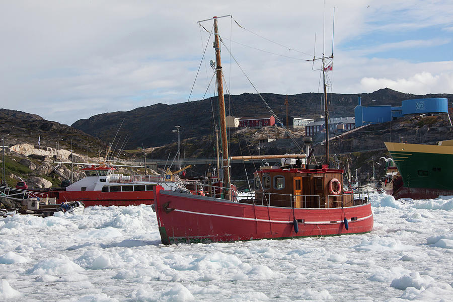 Greenland fishing boats Photograph by Allen Ng - Pixels