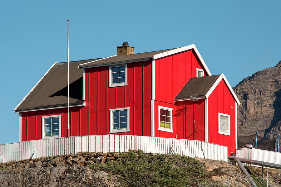 Greenland House Photograph by Minnie Gallman