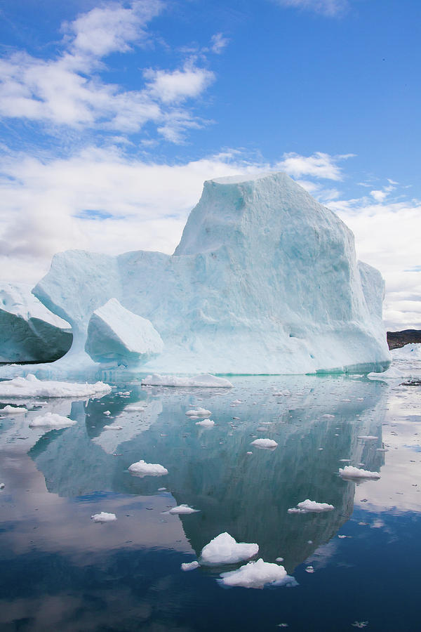 Greenland Iceberg Mountain Photograph by Allen Ng