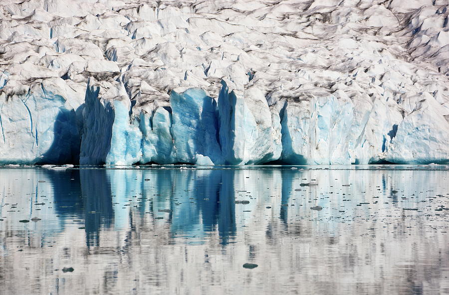 Greenland, Karale Glacier Digital Art by Bernd Rommelt