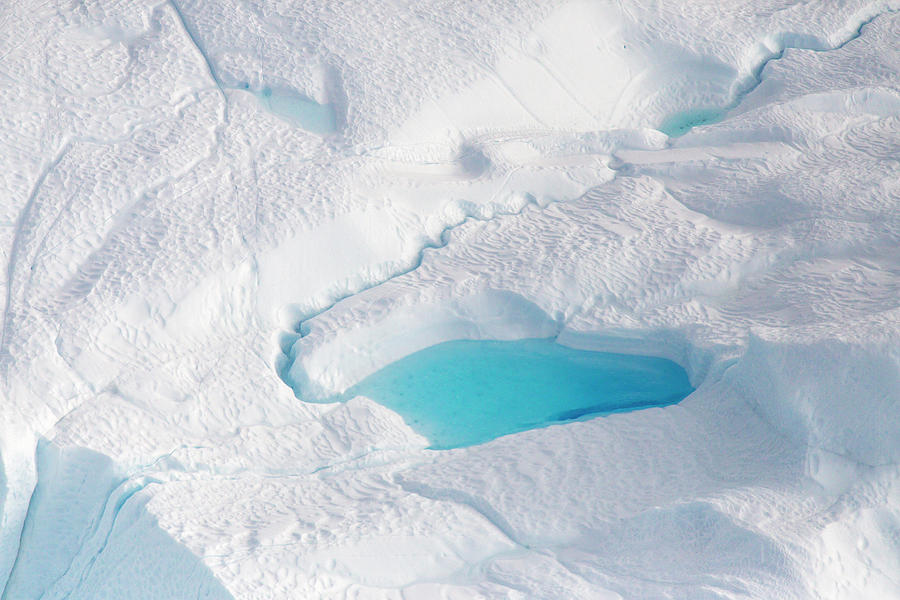 Greenland, Sermeq Kujalleq Glacier Digital Art by Luciano Gaudenzio