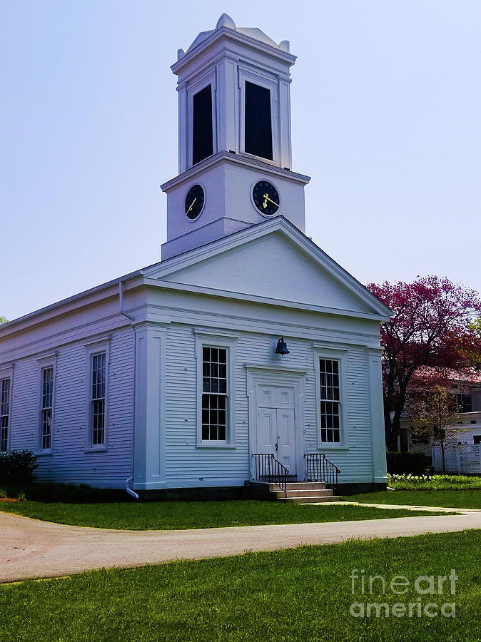 Greenmanville Church Photograph by Elizabeth M