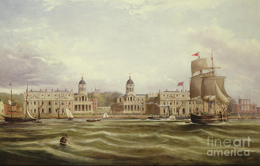 Greenwich Painting by George the Younger Chambers